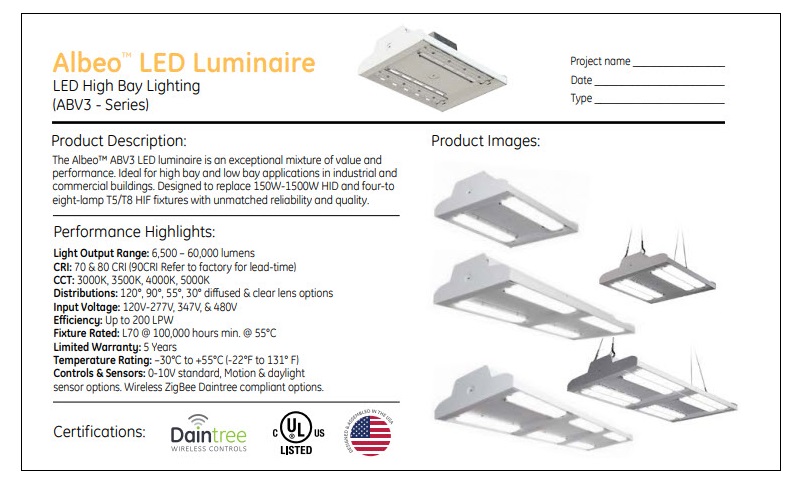 6 Led High Bay Lighting Usapdi